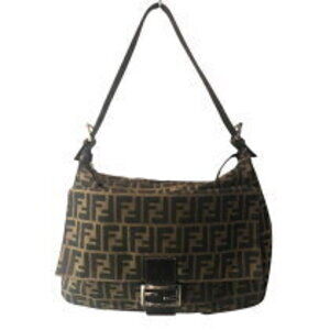 Fendi Zucca Mamma One Shoulder Hobo bag brown jacquard